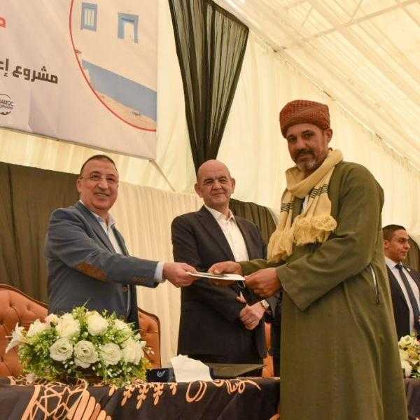 محافظ الإسكندرية يسلم 55 منزلًا لأهالي قرية فلسطين بعد الانتهاء من رفع أعمال الكفاءة والتطوير