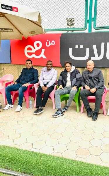الجهاز الفني لمنتخب الناشئين يحضر مباراة الأهلي وإنبي مواليد 2008