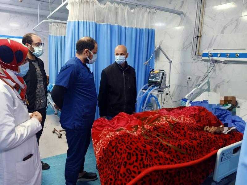 وكيل صحة الشرقية يتفقد الخدمة بمستشفى الصدر بكفر صقر