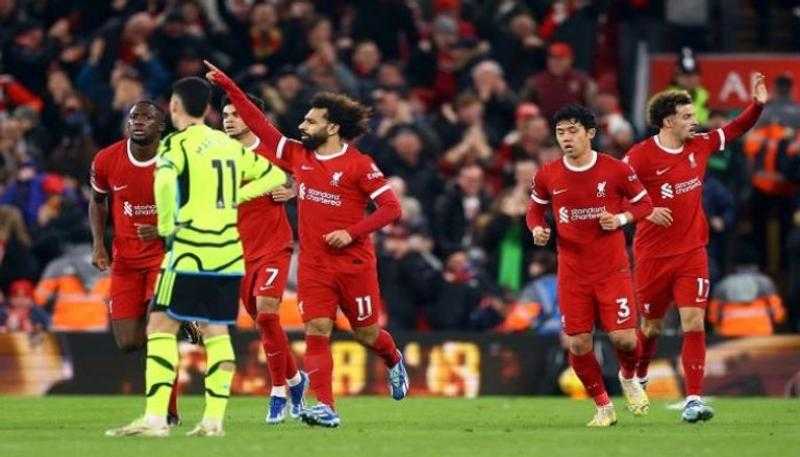 بهدف محمد صلاح.. ليفربول يتعادل أمام آرسنال في الدوري الإنجليزي