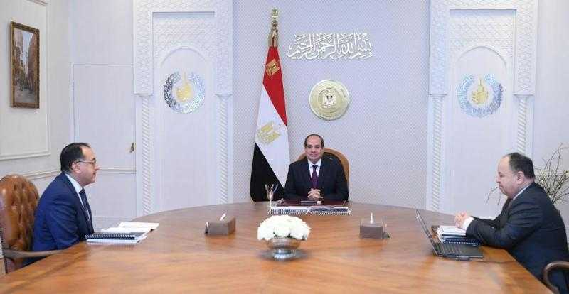 تحسين معيشة المواطن.. تفاصيل اجتماع الرئيس السيسي مع مدبولي ومعيط «فيديو»