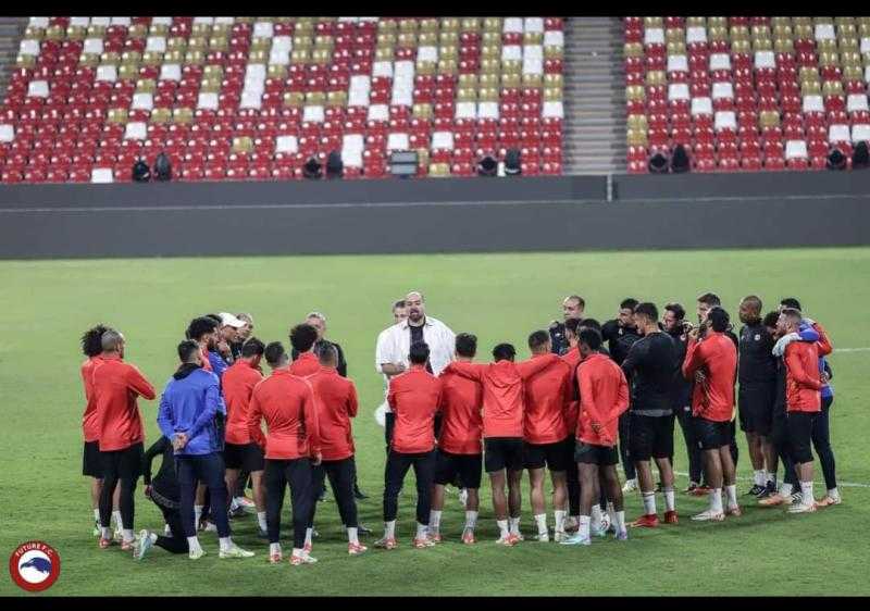 فيوتشر يخوض تدريبه الأخير قبل مواجهة بيراميدز بكأس السوبر