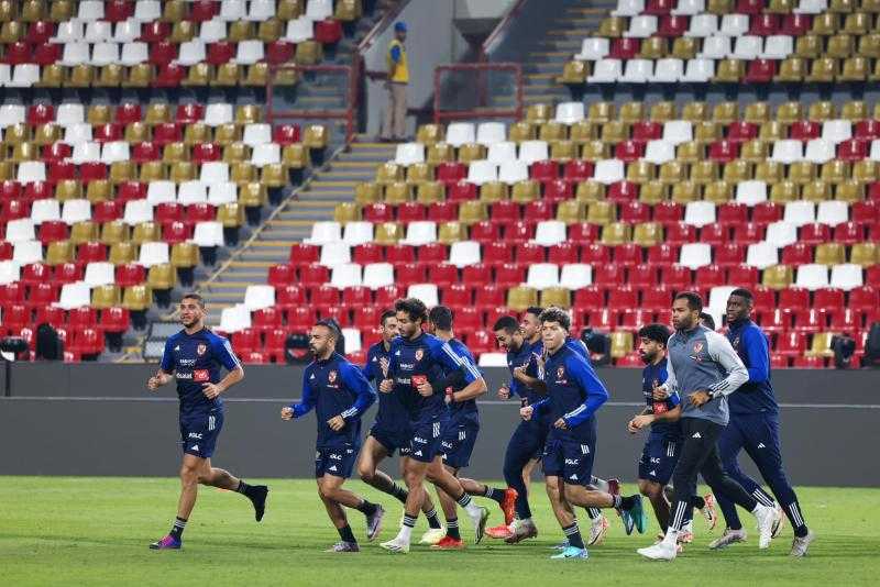 الأهلي ينهي مرانه في أبو ظبي استعدادًا لمباراة سيراميكا