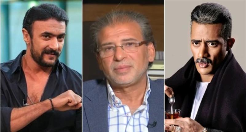 خالد يوسف ومحمد رمضان وأحمد العوضي