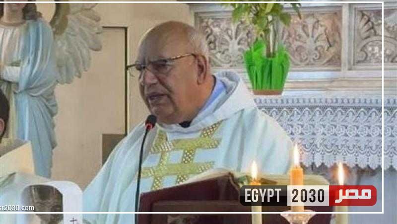 كاهن كنيسة سانت أوجيني ببورسعيد: «نحتفل اليوم بـ 4 أعياد»