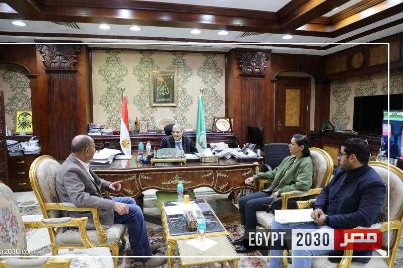 محافظ المنيا يناقش عددا من الملفات المهمة مع أعضاء مجلس النواب