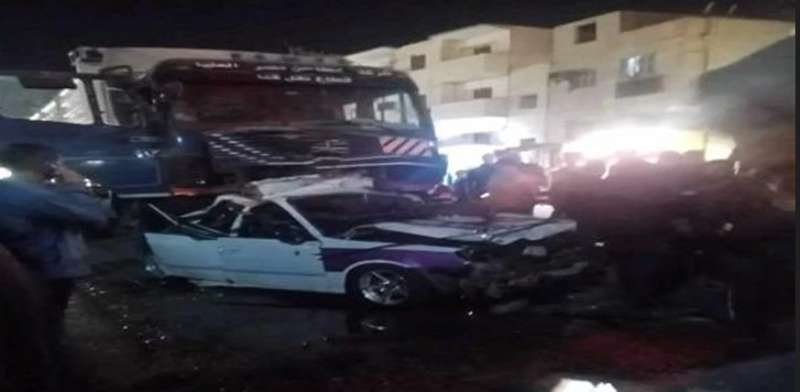 حادث تصادم مروع بقنا