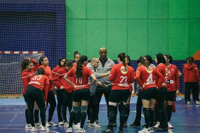 سيدات يد الأهلي يواجه سموحة في كأس مصر