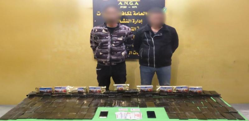 ضبط مسجلين خطر بتهمة الإتجار في مخدر الحشيش بالجيزة