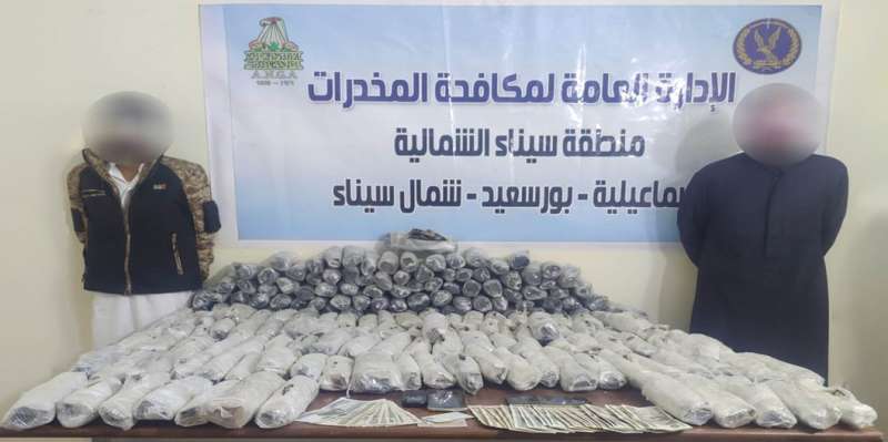 المتهمان والمضبوطات 