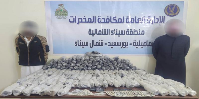 الداخلية تضبط مخدرات بـ5.8 مليون جنيه في الإسماعيلية