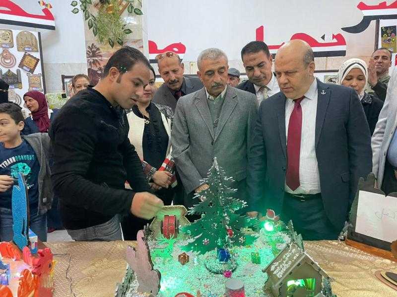 افتتاح المعرض السنوي للأنشطة الفنية الخاصة بالمجال الصناعي بالإسماعيلية