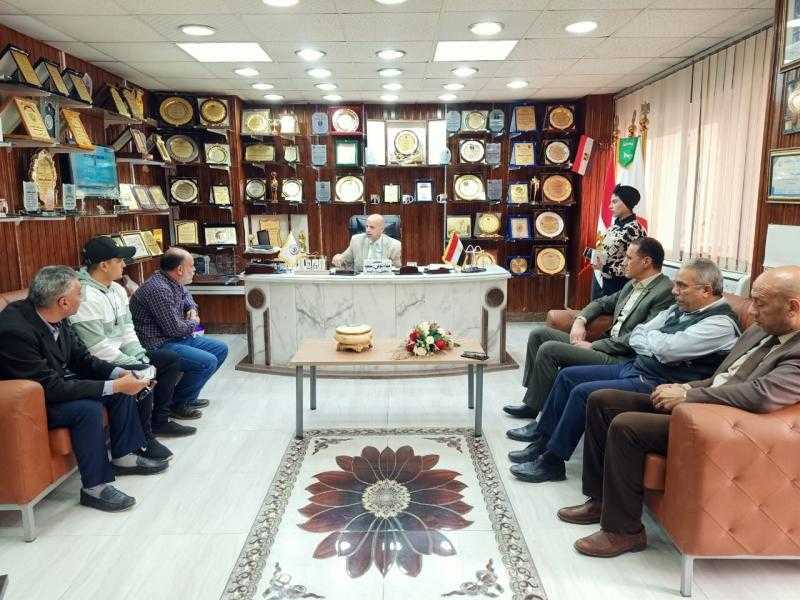 اجتماعات متتالية لوكيل وزارة الصحة بالشرقية