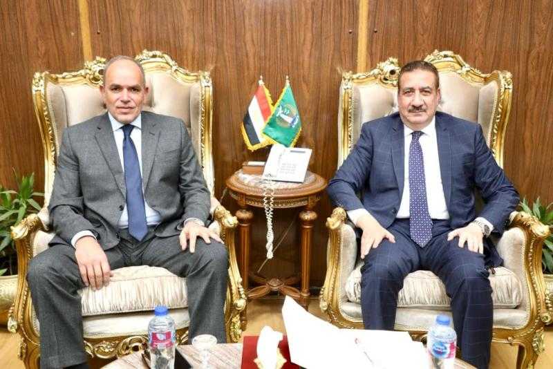 محافظ المنوفية يناقش الموقف التنفيذي لعدد من مشروعات الخطة الاستثمارية