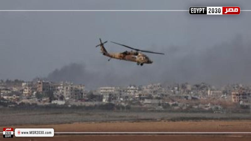 الطائرة أثناء السقوط