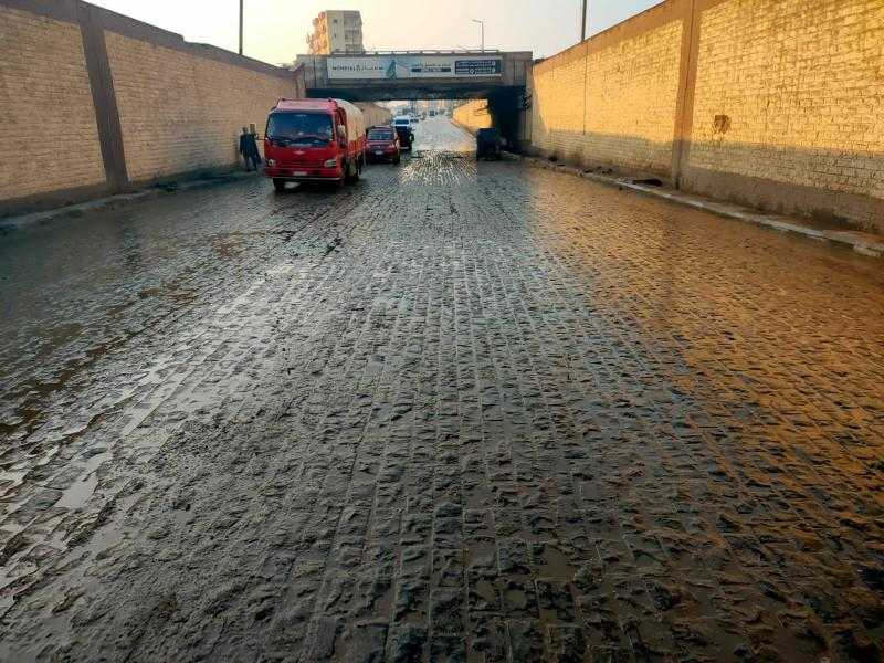 خلو أنفاق الغربية من المياه عقب تعرض المحافظة لموجة من الطقس السيئ