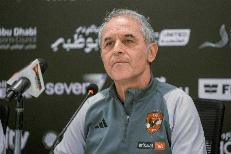 كولر يرحل عن الأهلي بعد التتويج بكأس السوبر المصري.. تفاصيل