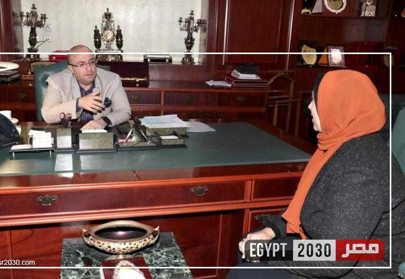محافظ بني سويف يناقش تقريراً سنوياً بشأن مجهودات مكتب شكاوى فرع المجلس القومي للمرأة