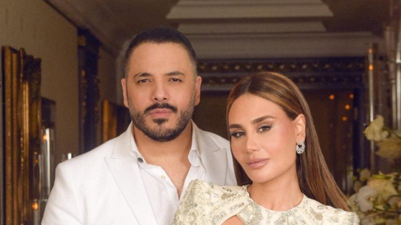 رامي عياش وزوجته