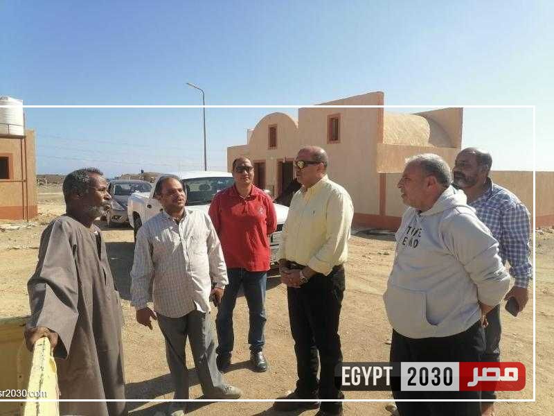 رئيس مدينة مرسى علم يتفقد بديل عشوائيات بوادي الجمال في ضوء الاستعداد لتسليمها للمواطنين