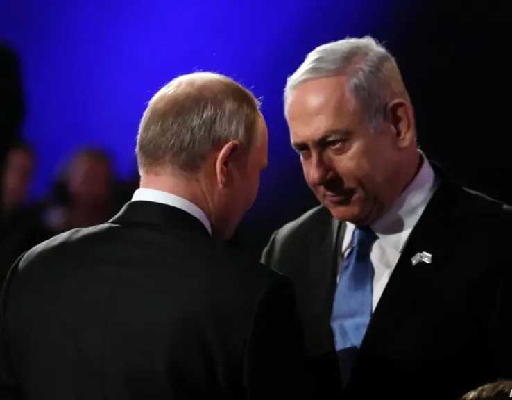 بوتين ونتنياهو يبحثان الأوضاع في الشرق الأوسط وإيران