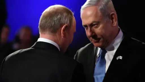 بوتين ونتنياهو يبحثان الأوضاع في الشرق الأوسط وإيران