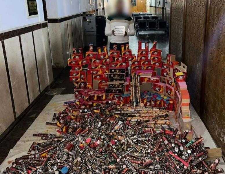 ضبط 1460 قطعة ألعاب نارية في الإسكندرية