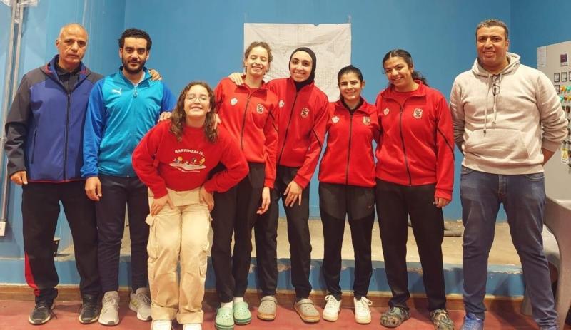 تنس طاولة الأهلي للسيدات يتوج ببطولة منطقة القاهرة