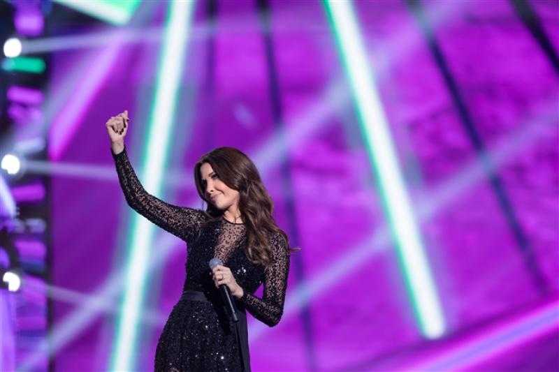 184 ألف جنيه سعر إطلالة واحدة لـ نانسي عجرم بليلة نجمات العرب