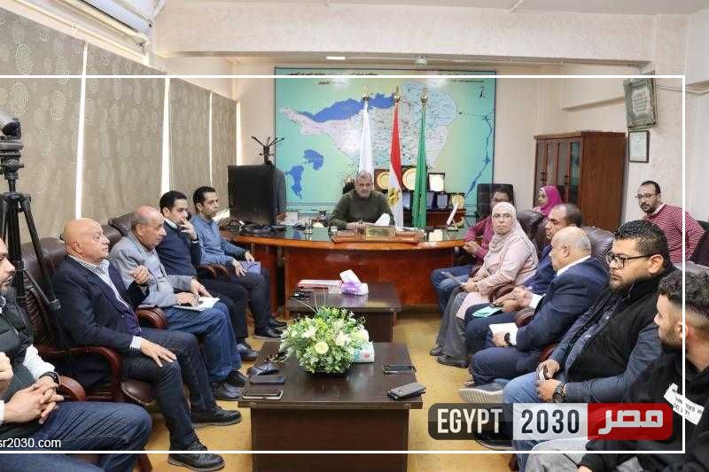 رئيس مياه الفيوم يعقد اجتماعا لمناقشة مشروعات المبادرة الرئاسية حياة كريمة