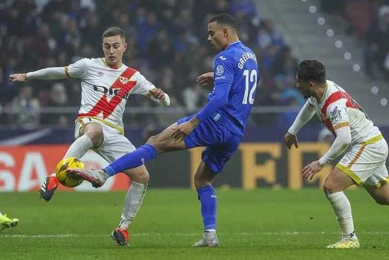 مباراة الكروت الملونة.. شاهد أهداف مواجهة خيتافي ورايو فاليكانو بالدوري الإسباني (فيديو)