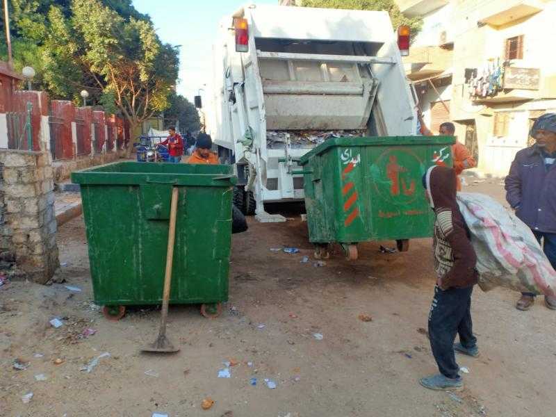 محافظ أسيوط: حملات نظافة وتهميد وتسوية طرق بقرى بمركزي ديروط والبداري