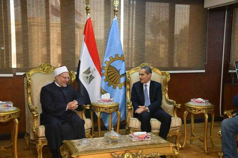 محافظ الغربية يستقبل مفتي الجمهورية