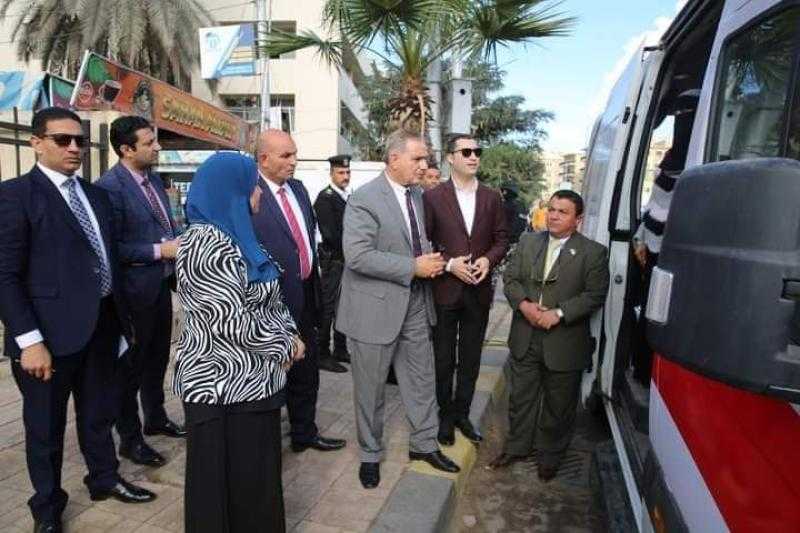 محافظ كفر الشيخ: 120 خدمة قدمتها سيارة المركز التكنولوجى المتنقل