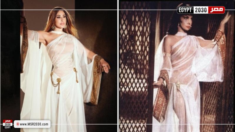 نجوى كرم بفستان عمره 65 عاما