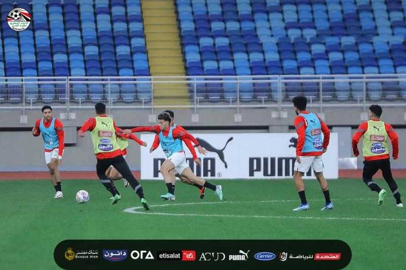 منتخب مصر يخوض تدريبه الثاني باستاد مصر استعدادا لأمم أفريقيا