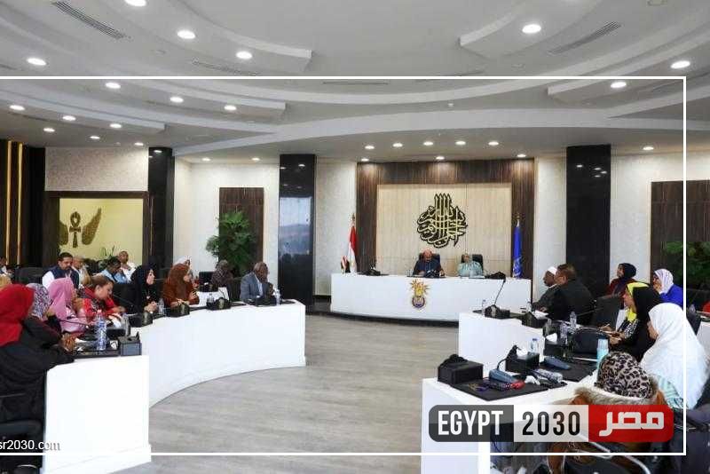 محافظ أسوان يشيد بدور فرع المجلس القومي للمرأة في المشاركة المجتمعية بكافة المجالات
