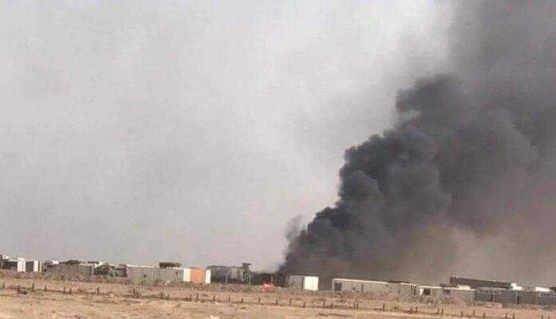 الطيران يحلق في سماء بغداد بعد قصف مقر الحشد الشعبي