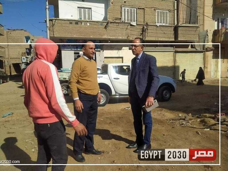 في أولى جولاته الميدانية.. رئيس مركز ومدينة ديرمواس يتابع العمل بالقطاعات الخدمية المختلفة