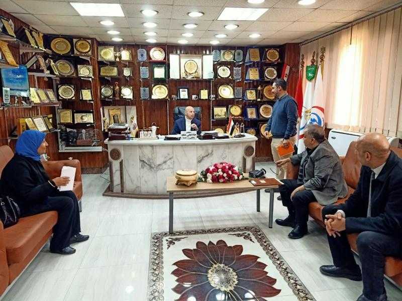 وكيل الصحة بالشرقية يناقش خطة اعتماد مستشفى الصدر ضمن منظومة التأمين الصحي
