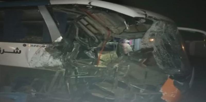 مصرع وإصابة 16 شخصًا في حادث تصادم بالدقهلية