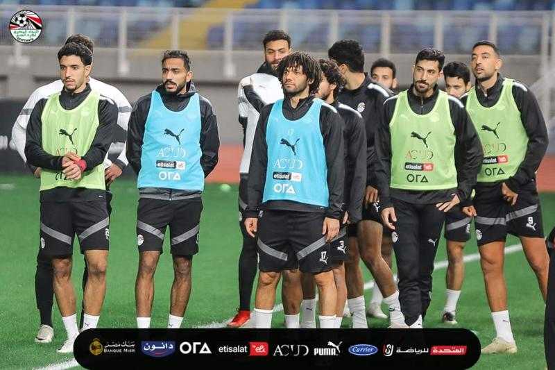 منتخب مصر يخوض تدريبه الثالث باستاد مصر استعدادا لأمم إفريقيا