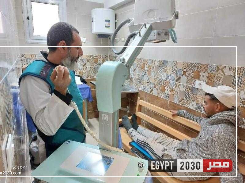 فى أول قافلة تم إطلاقها بالعام الجديد .. توقيع الكشف الطبى بالمجان على 1690 مواطنا بكفر الغاب