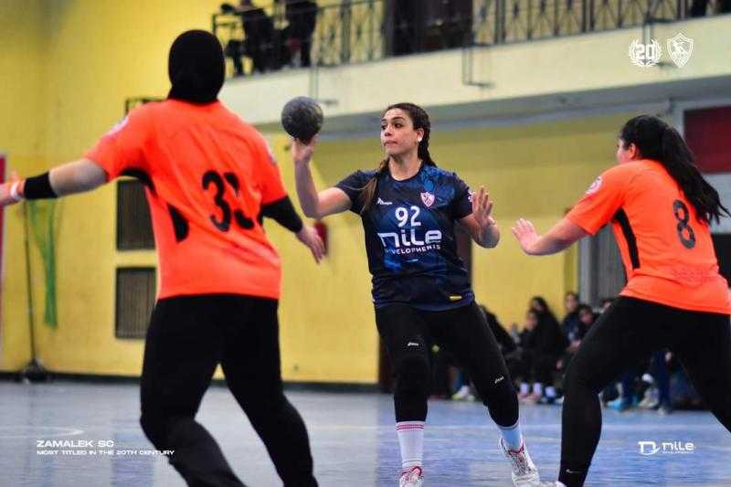 «سيدات يد الزمالك» يفوز على البنك الأهلي في الدوري