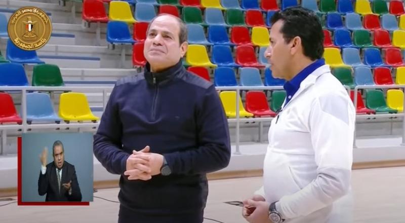 وزير الرياضة: مدينة مصر كانت بمثابة حلم وننفذ صالة مغطاة بكل محافظة