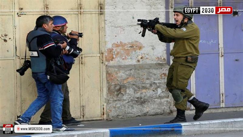 الاعتداء على الصحفيين الفلسطينيين