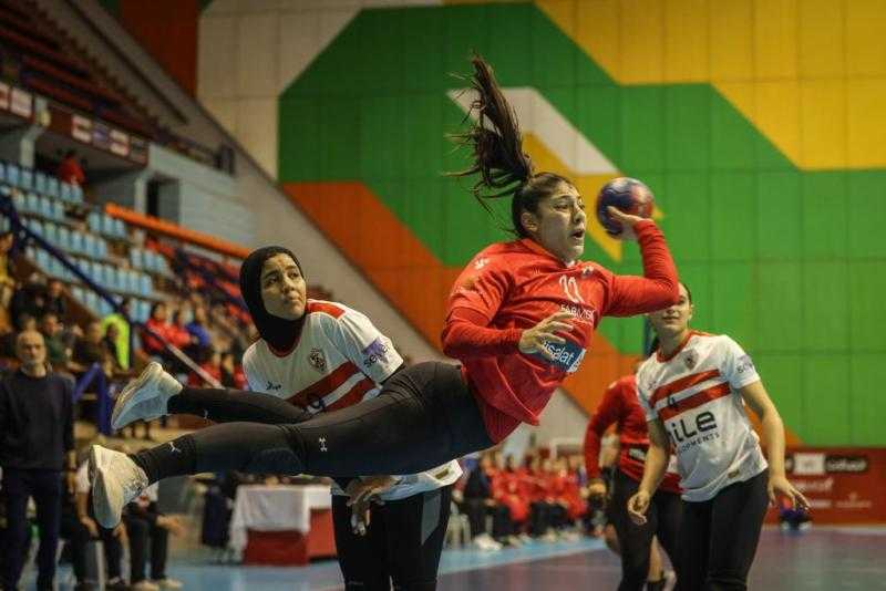 «سيدات يد الأهلي» يفوز على الزمالك في الدوري