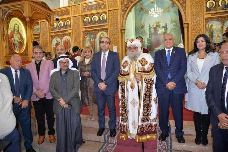 نائب محافظ الإسماعيلية يشهد قداس عيد الميلاد المجيد بمطرانية الأقباط الأرثوذكس
