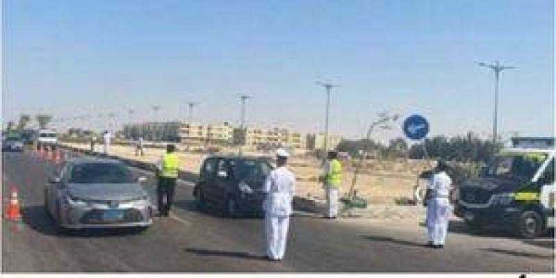 تحرير 1283 مخالفة عدم تركيب الملصق الإلكتروني