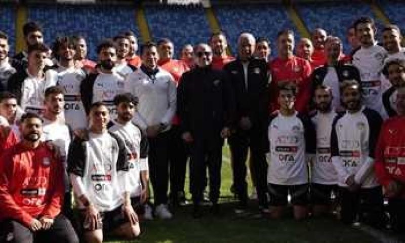 حازم إمام: زيارة الرئيس السيسي منحت دفعة قوية للاعبي المنتخب